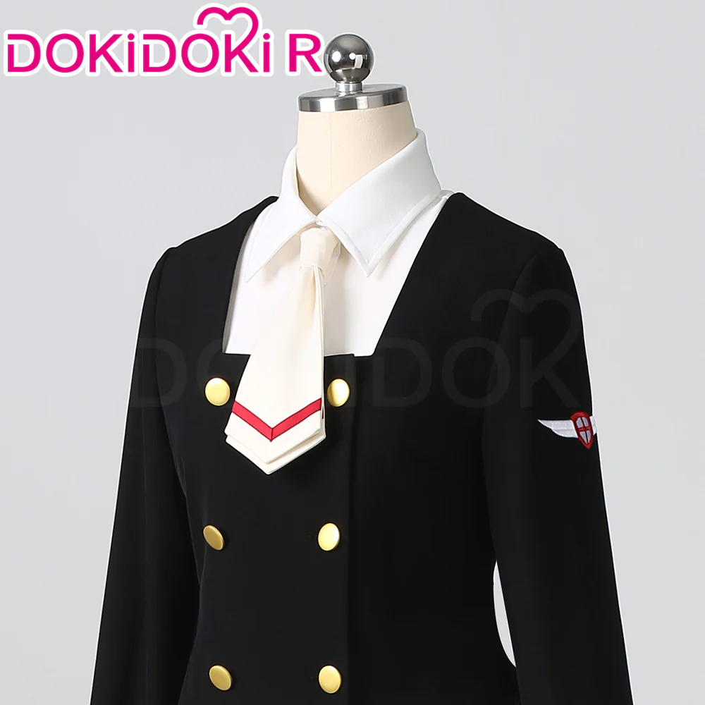 【Size XS-XL】DokiDoki-R Anime Card Captor Sakura Cosplay Middle School Uniform - Image 5