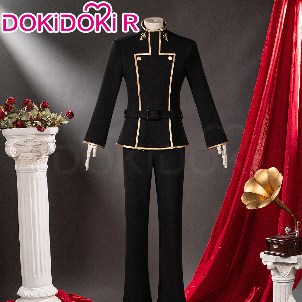【Size XS-2XL】DokiDoki-R Anime Cosplay Costume Black School Uniform
