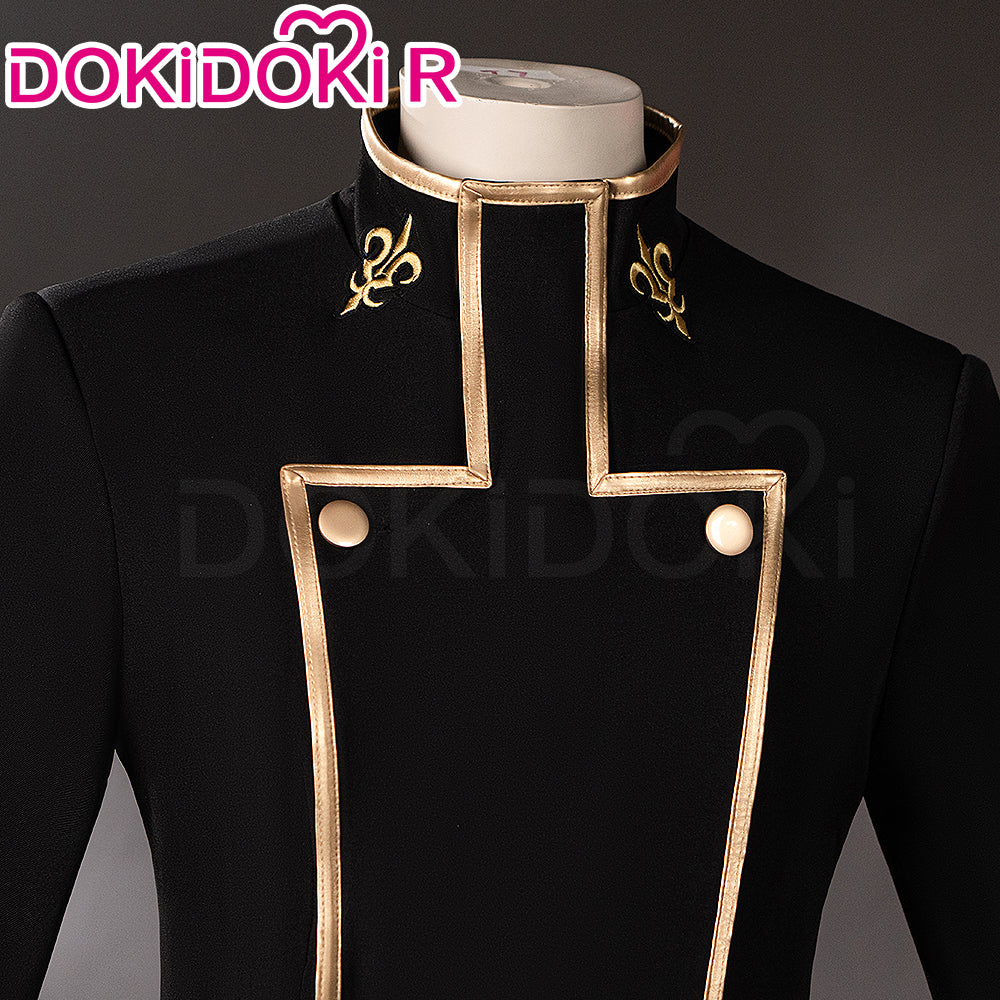 【Size XS-2XL】DokiDoki-R Anime Cosplay Costume Black School Uniform - Image 4