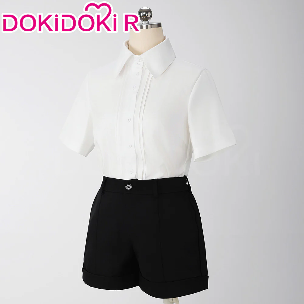 【Size XS-XL】DokiDoki-R Anime Cosplay Blue Costume Halloween - Image 4