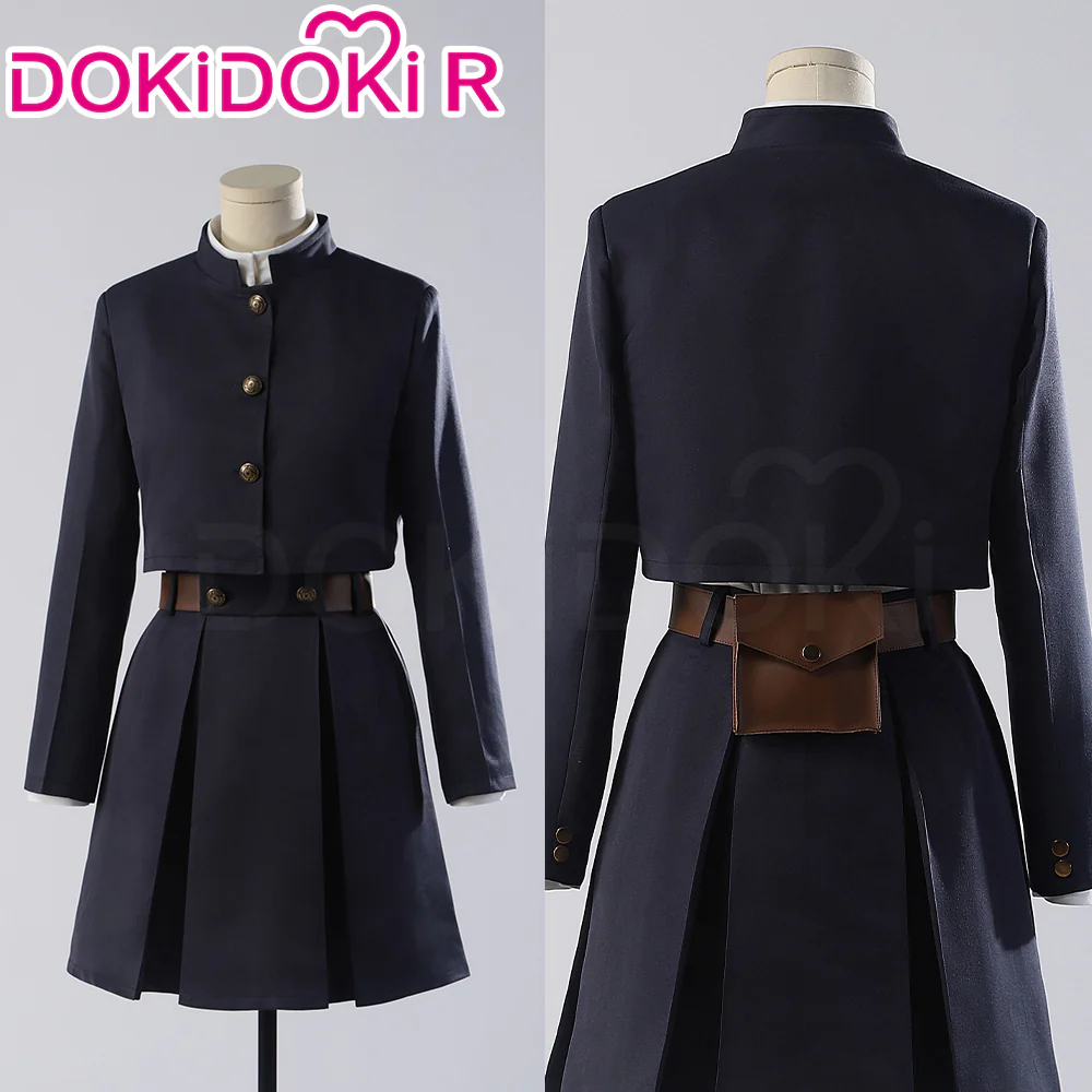 【In Stock】【Size XS-XL】Dokidoki-R Anime Cosplay Costume Women Black Uniform Suit - Image 2