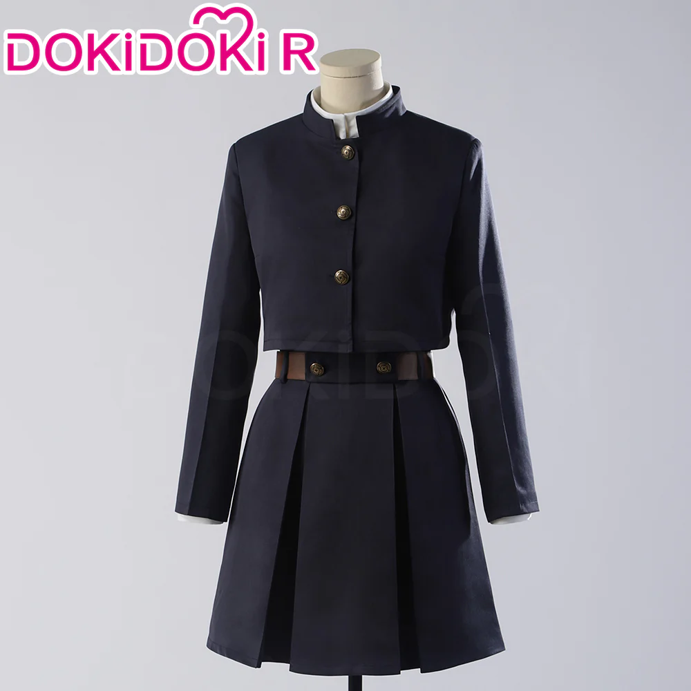 【In Stock】【Size XS-XL】Dokidoki-R Anime Cosplay Costume Women Black Uniform Suit - Image 3