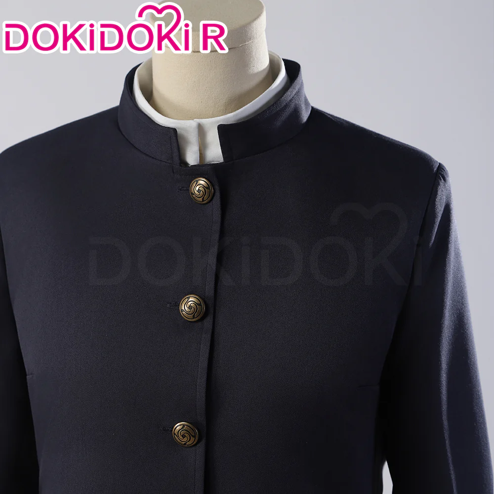 【In Stock】【Size XS-XL】Dokidoki-R Anime Cosplay Costume Women Black Uniform Suit - Image 4