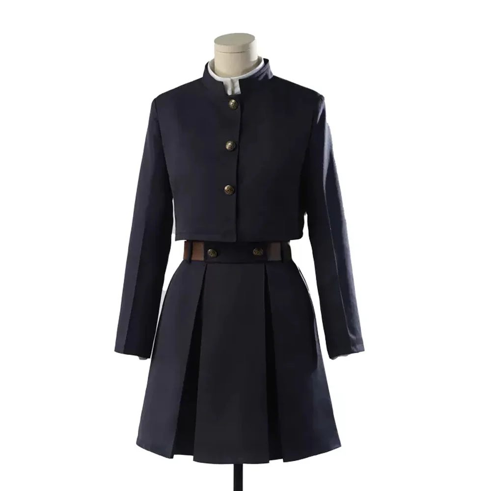 【In Stock】【Size XS-XL】Dokidoki-R Anime Cosplay Costume Women Black Uniform Suit - Image 5