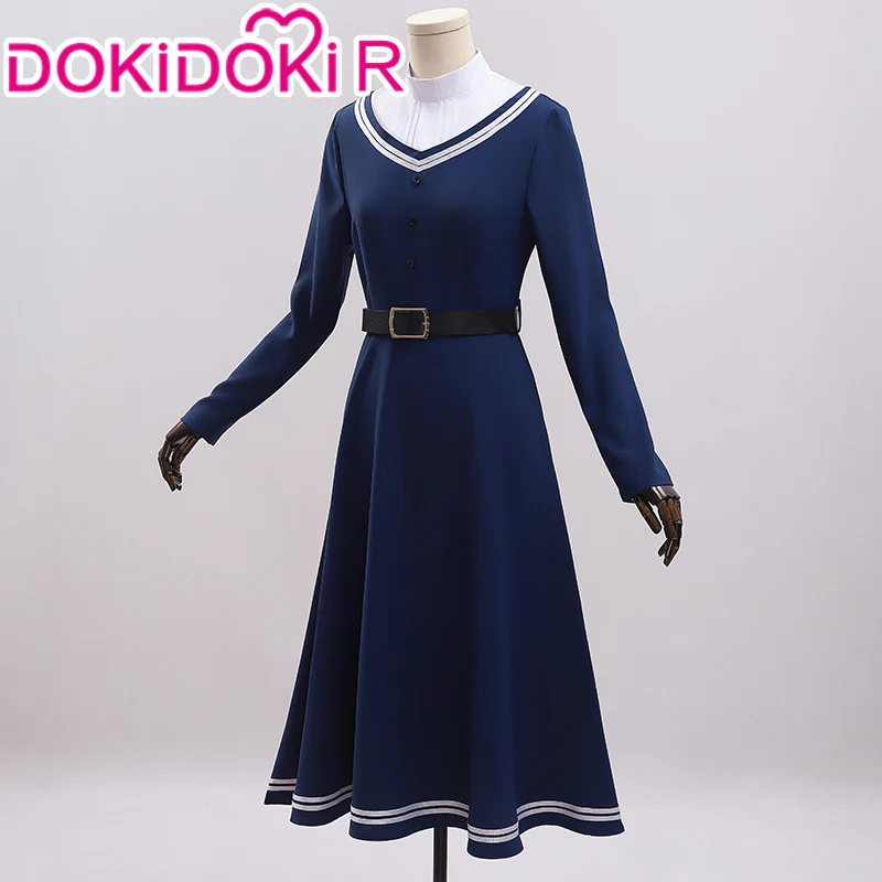 【Size S-XL】DokiDoki-R Anime Cosplay Feern Costume Winter Wear - Image 9