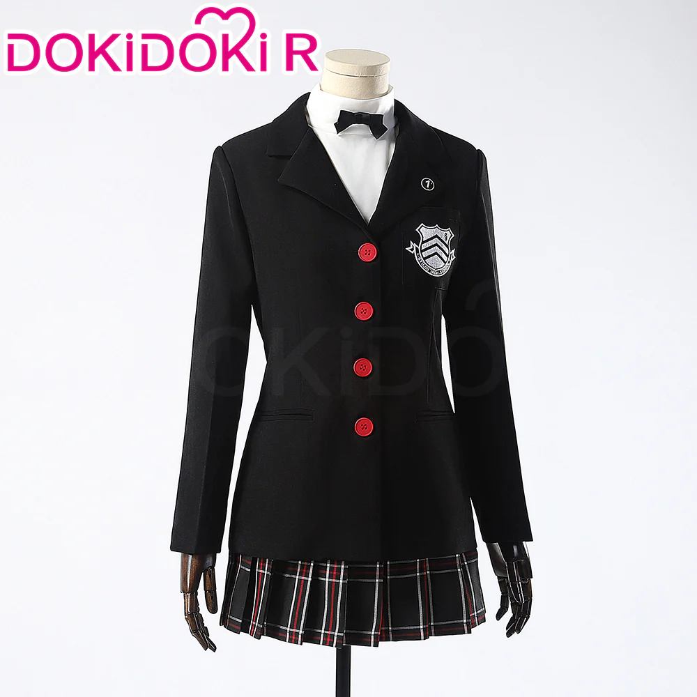 【Size XS-XL】DokiDoki-R Game Cosplay Costume Women Uniform - Image 2