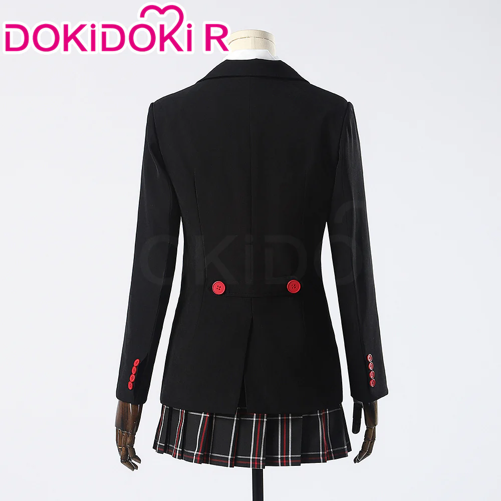 【Size XS-XL】DokiDoki-R Game Cosplay Costume Women Uniform - Image 5