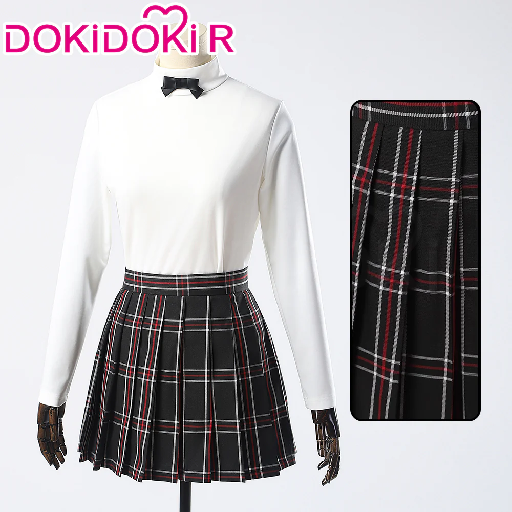 【Size XS-XL】DokiDoki-R Game Cosplay Costume Women Uniform - Image 6