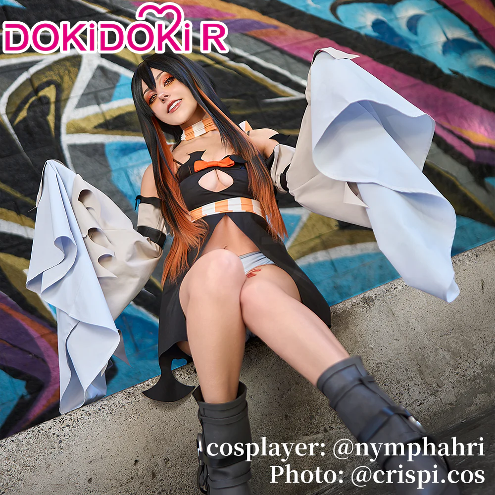 【Partially Ready For Ship】【Size XS-3XL】DokiDoki-R Game GACHIAKUTA Cosplay Amo Empool Costume - Image 3