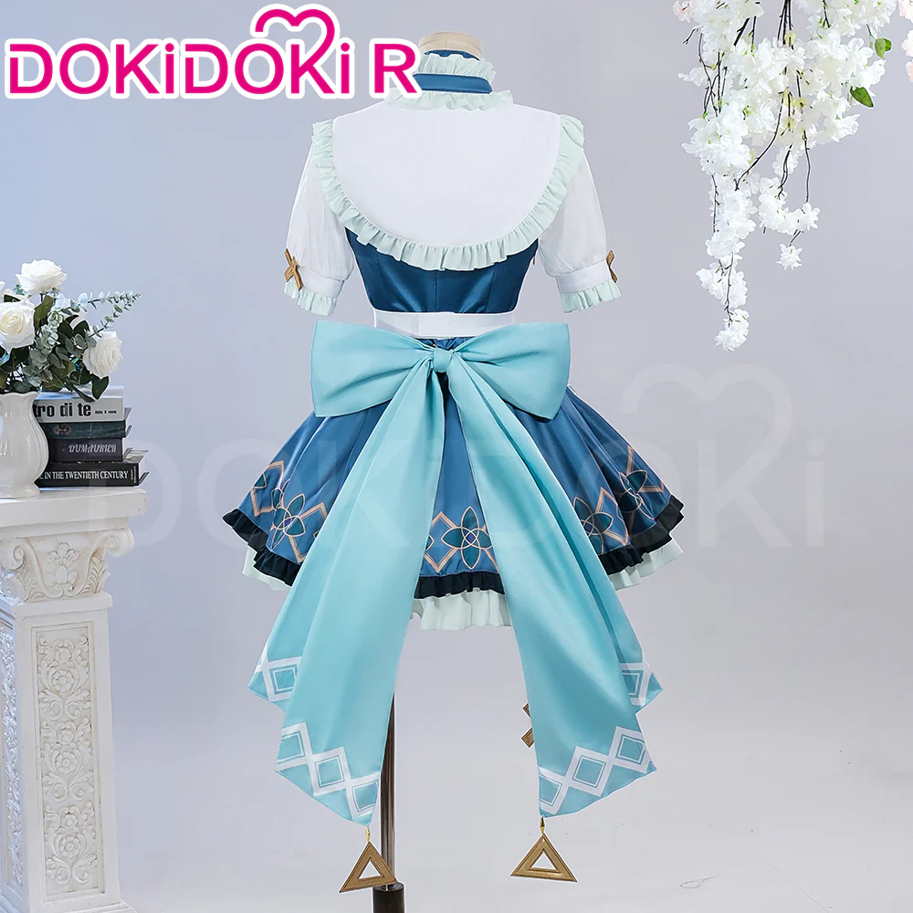 【Partially Ready for ship】【Size XS-XL】DokiDoki-R Game Genshin Impact × Cafe in Seoul Cosplay Faruzan Costume Maid - Image 3