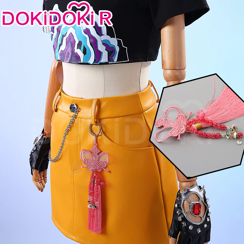 【Ready For Ship】【Size XS-XL】【Last Batch】DokiDoki-R Movie Anime KPOP KILLER Cosplay Costume YELLOW SERIES - Image 5