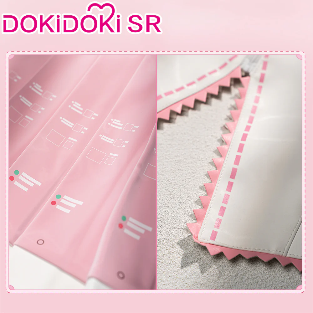 【Size XS-XL】DokiDoki-SR Cosplay Costume Suit Female Pink Sakura - Image 2