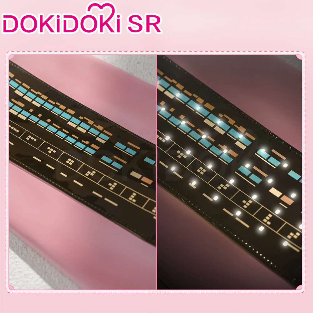 【Size XS-XL】DokiDoki-SR Cosplay Costume Suit Female Pink Sakura - Image 3