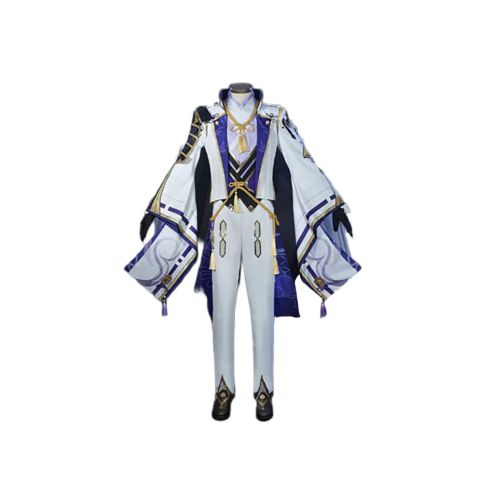 【Ready For Ship】【Last Batch】DokiDoki-R Game Genshin Impact Cosplay Kamisato Ayato Costume - Image 14