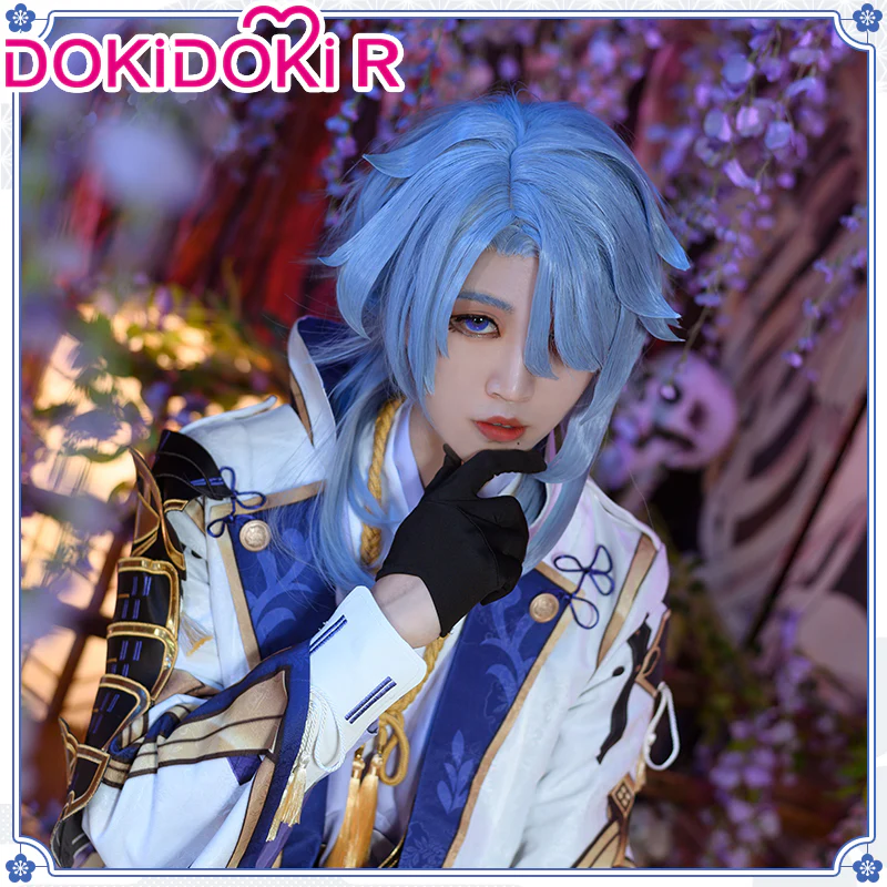 【Ready For Ship】【Last Batch】DokiDoki-R Game Genshin Impact Cosplay Kamisato Ayato Costume - Image 6