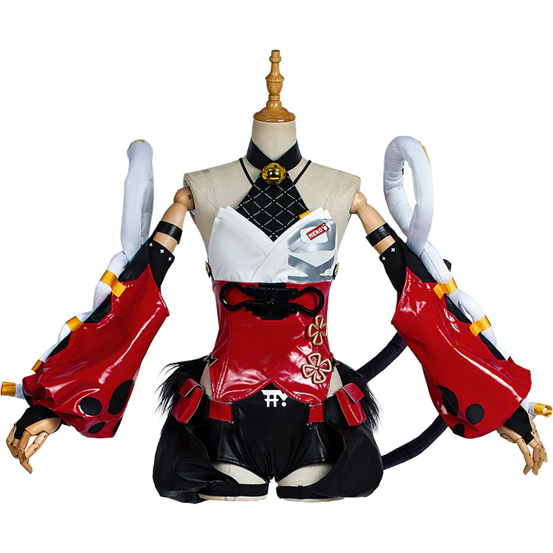 【Size XS-2XL】Dokidoki-R Game Zenless Zone Zero Cosplay Nekomiya Mana Costume Nekomata - Image 5