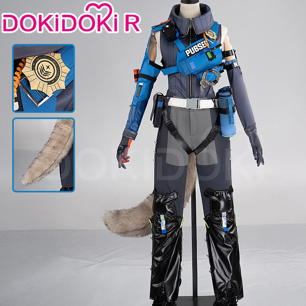 【Tail Included】【Size XS-3XL】【Ready For Ship】DokiDoki-R Game Zenless Zone Zero Cosplay Seth Lowell Costume ZZZ