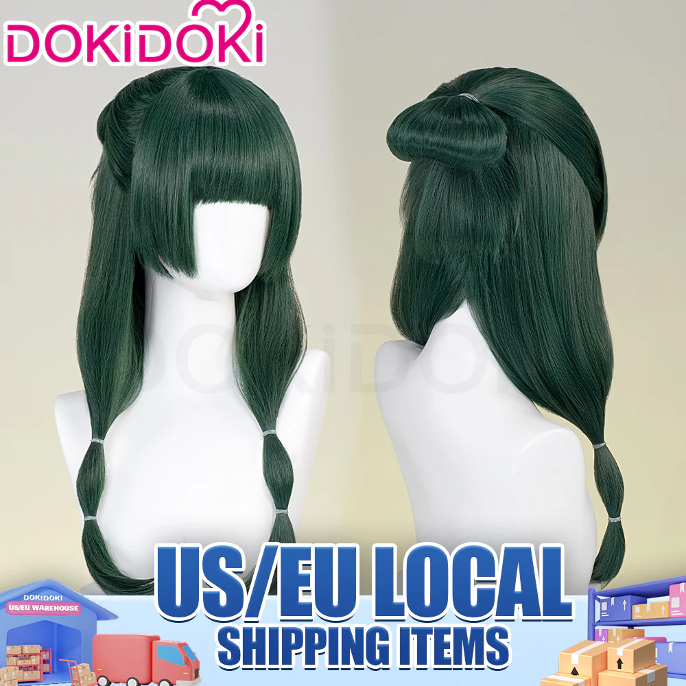 【US/EU LOCAL SHIPPING】DokiDoki Anime The Apothecary Diaries Cosplay Mao Mao Wig / Ears Maomao