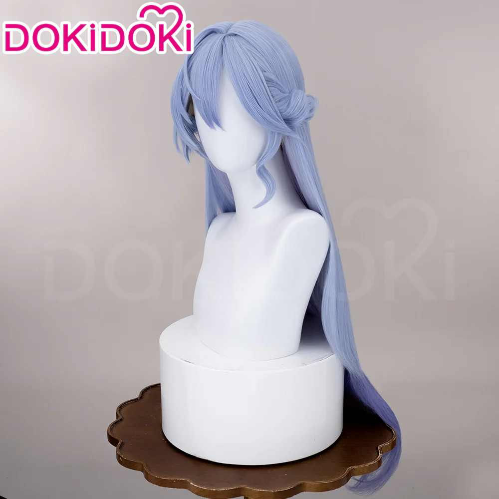 【US/EU LOCAL SHIPPING 】DokiDoki Game Honkai: Star Rail Cosplay Robin Wig Long Curly Blue Gradient Hair - Image 3