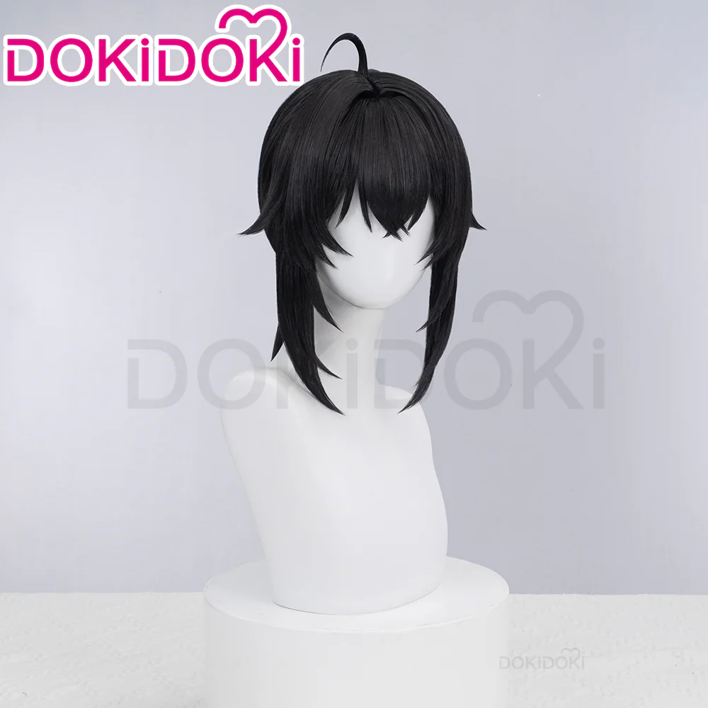 【US LOCAL SHIPPING 】DokiDoki Game Zenless Zone Zero Cosplay Grace Howard  Wig Long Straight Black Hair - Image 2