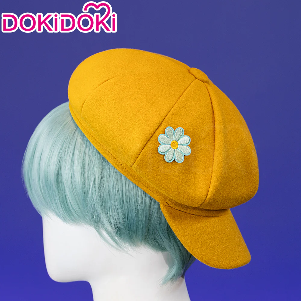 【Ready For Ship】DokiDoki Movie Anime Cosplay Men Wig / Hat Short Straight Green Hair - Image 6