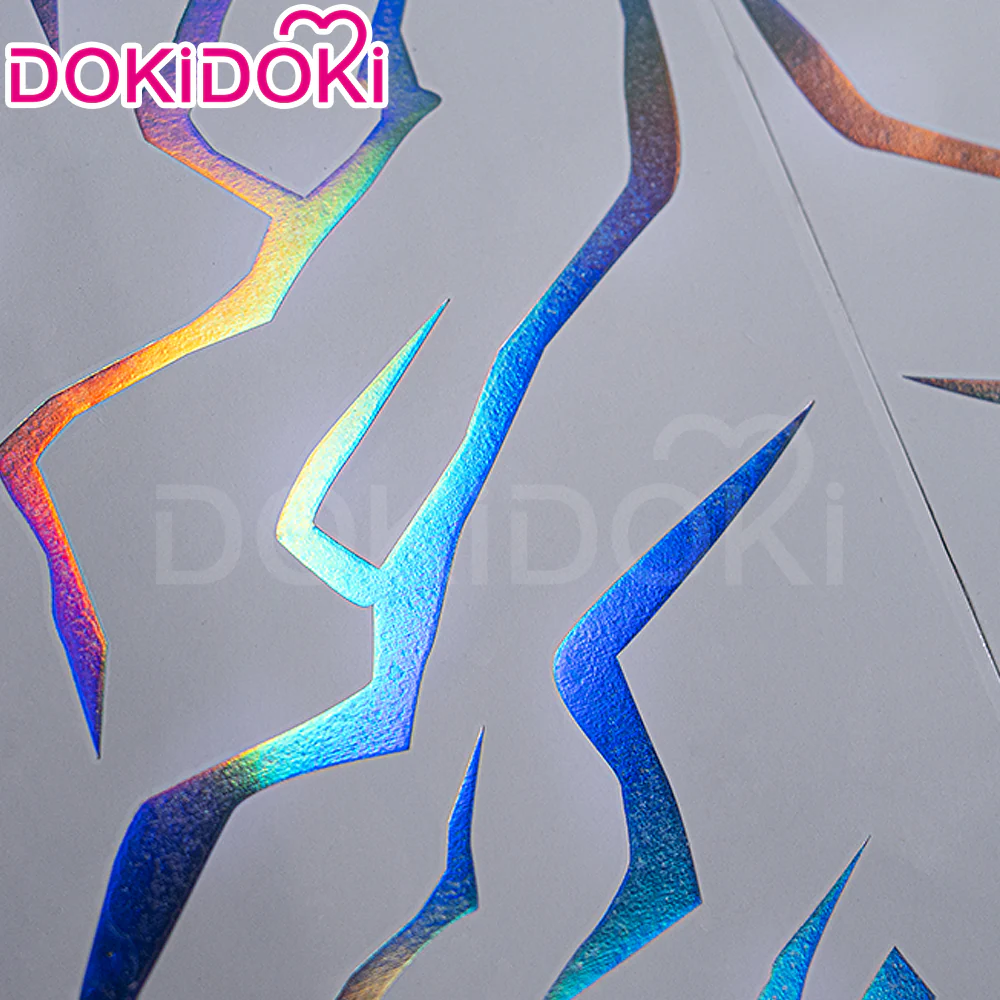 【US LOCAL SHIPPING 】DokiDoki Movie Anime KPOP KILLER Cosplay Tattoo Laser Heat Transfer Version Holographic Patterns - Image 4