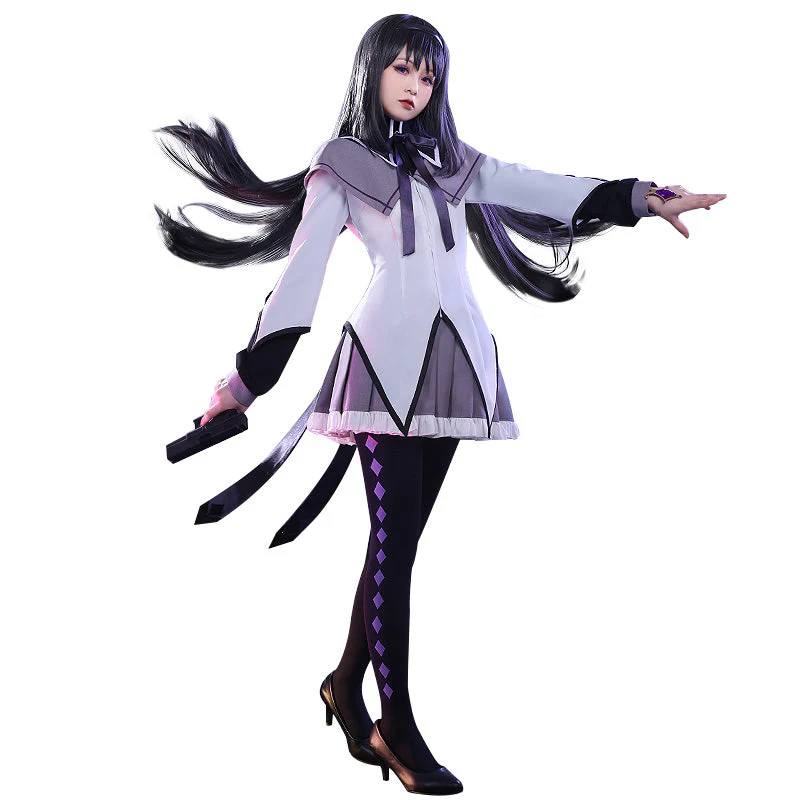 【US/EU LOCAL SHIPPING 】DokiDoki-SR Anime Cosplay Costume Battle Dress / Wig - Image 7