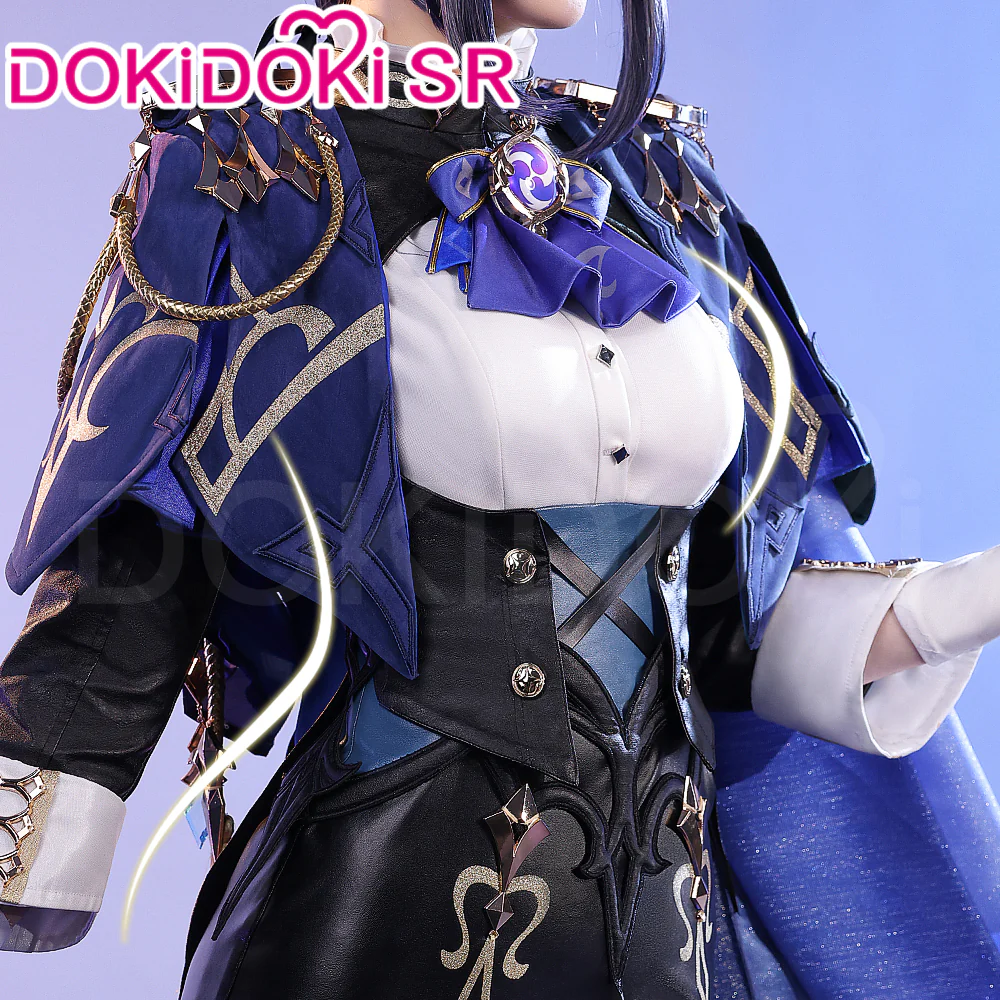 【US LOCAL SHIPPING 】 【DokiDoki-SR Game Genshin Impact Cosplay Fontaine Clorinde Costume Women - Image 2