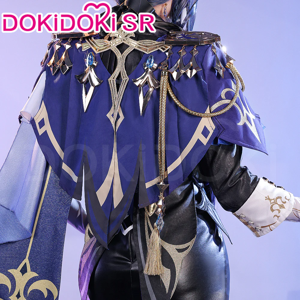 【US LOCAL SHIPPING 】 【DokiDoki-SR Game Genshin Impact Cosplay Fontaine Clorinde Costume Women - Image 3