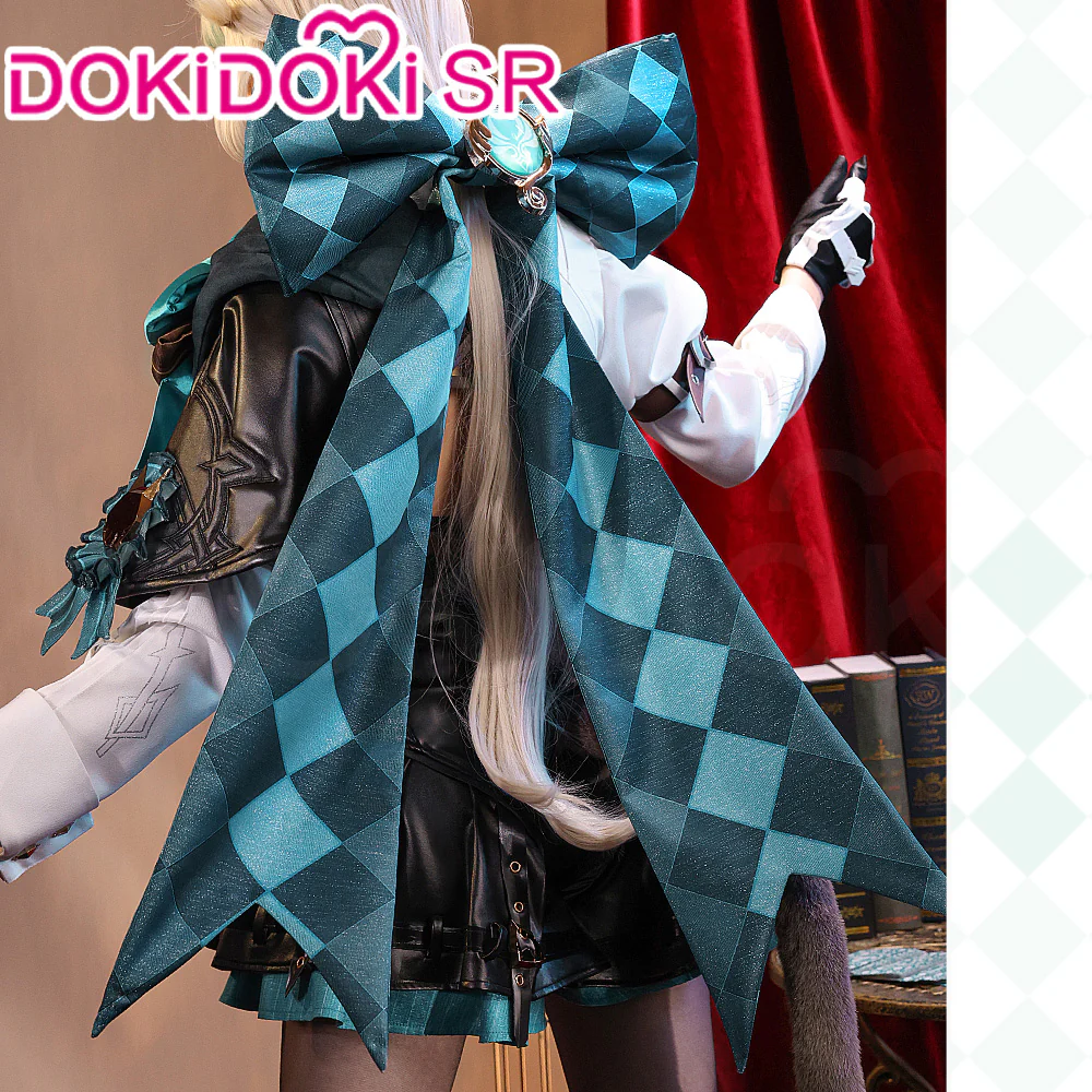 【US/EU LOCAL SHIPPING】DokiDoki-SR Game Genshin Impact Cosplay Lynette Costume Fontaine - Image 3