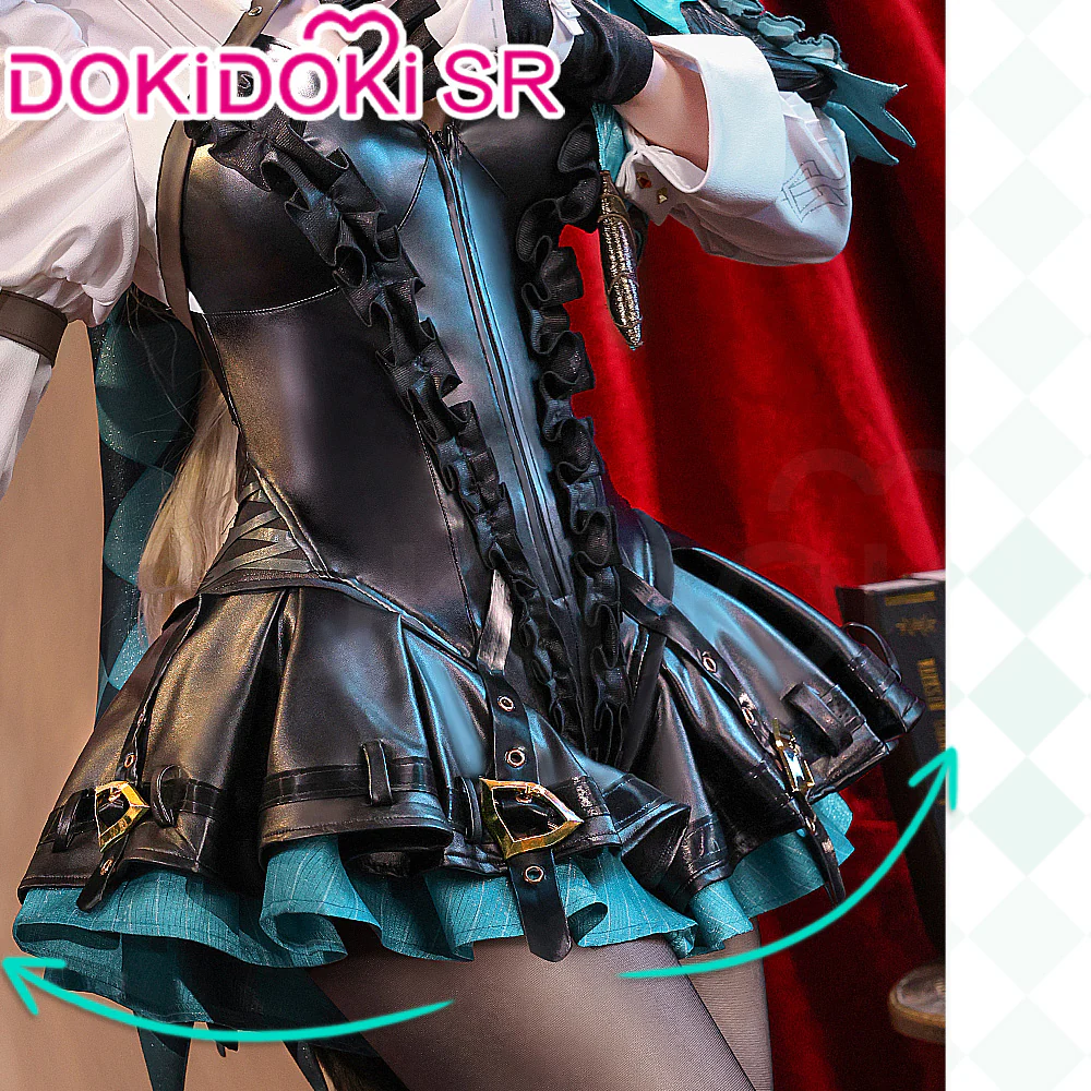 【US/EU LOCAL SHIPPING】DokiDoki-SR Game Genshin Impact Cosplay Lynette Costume Fontaine - Image 6