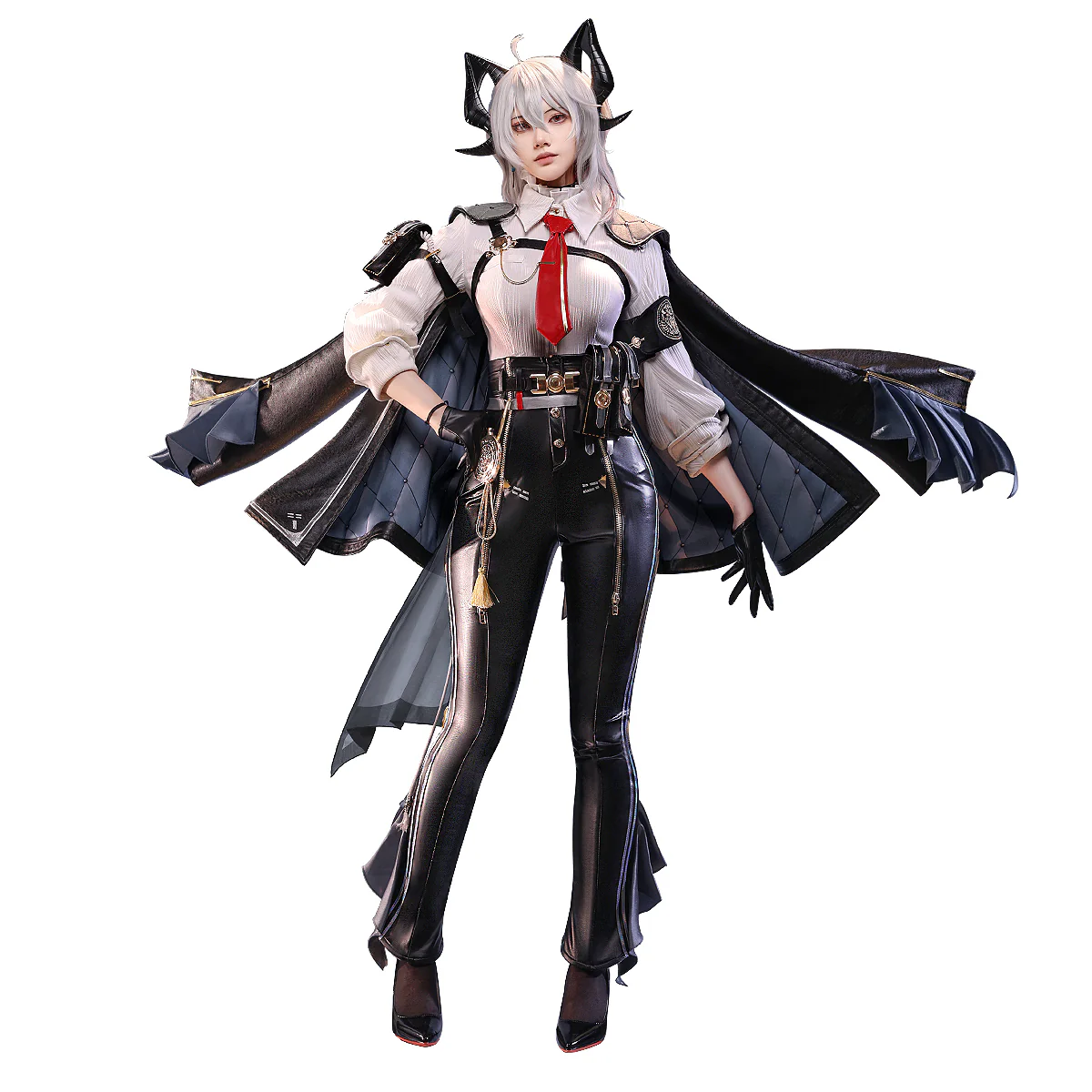 【US LOCAL SHIPPING】 DokiDoki-SR Game Wuthering Waves Cosplay Zani Costume - Image 6