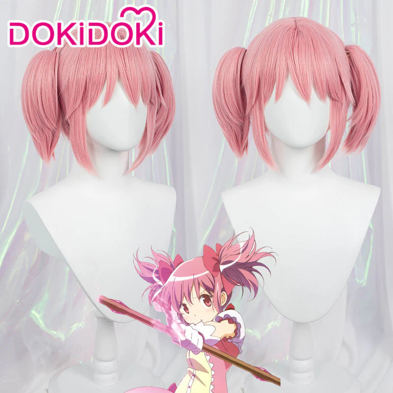 【US/EU LOCAL SHIPPING】【Size S-2XL】DokiDoki-SR Anime Cosplay Costume / Wig Pink Battle Dress Cute - Image 7