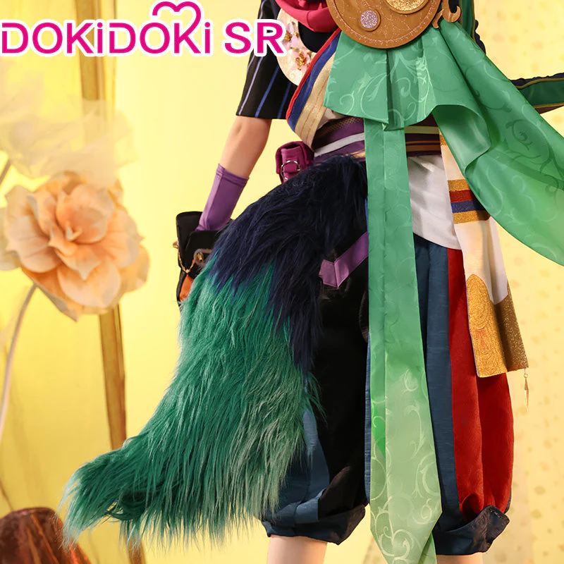 【US LOCAL SHIPPING】DokiDoki-SR Game Genshin Impact Cosplay Tighnari Costume / Wig / Ears Dendro Sumeru - Image 8