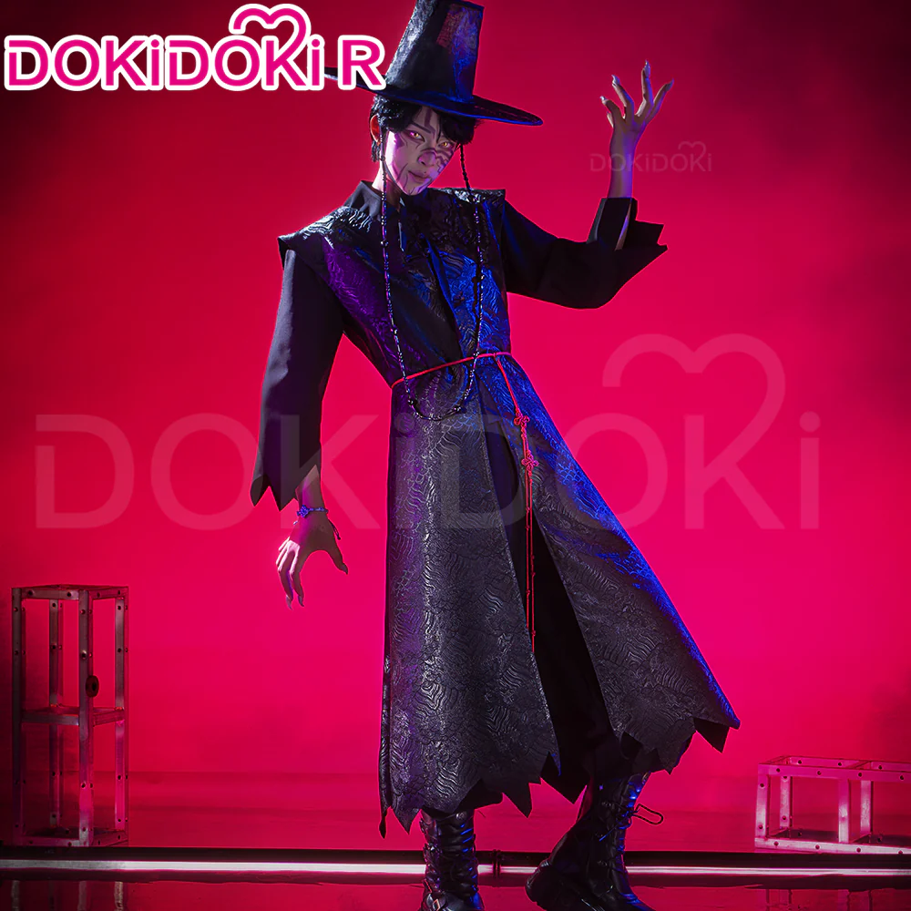 【US/EU LOCAL SHIPPING 】【Size S-3XL】DokiDoki-R Movie Anime KPOP KILLER Cosplay Black Costume - Image 4