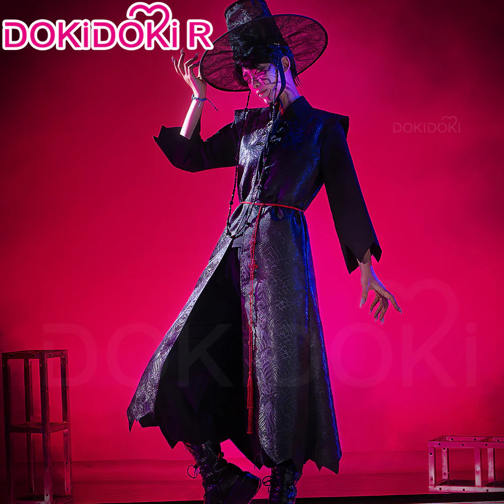 【US/EU LOCAL SHIPPING 】【Size S-3XL】DokiDoki-R Movie Anime KPOP KILLER Cosplay Black Costume - Image 6