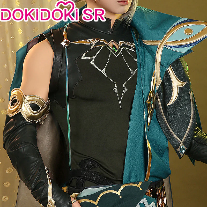 【US/EU LOCAL SHIPPING 】【Size S-3XL】DokiDoki-SR Game Genshin Impact Al Haitham Cosplay Costume / Wig Shu Sumeru Alhaitham - Image 3