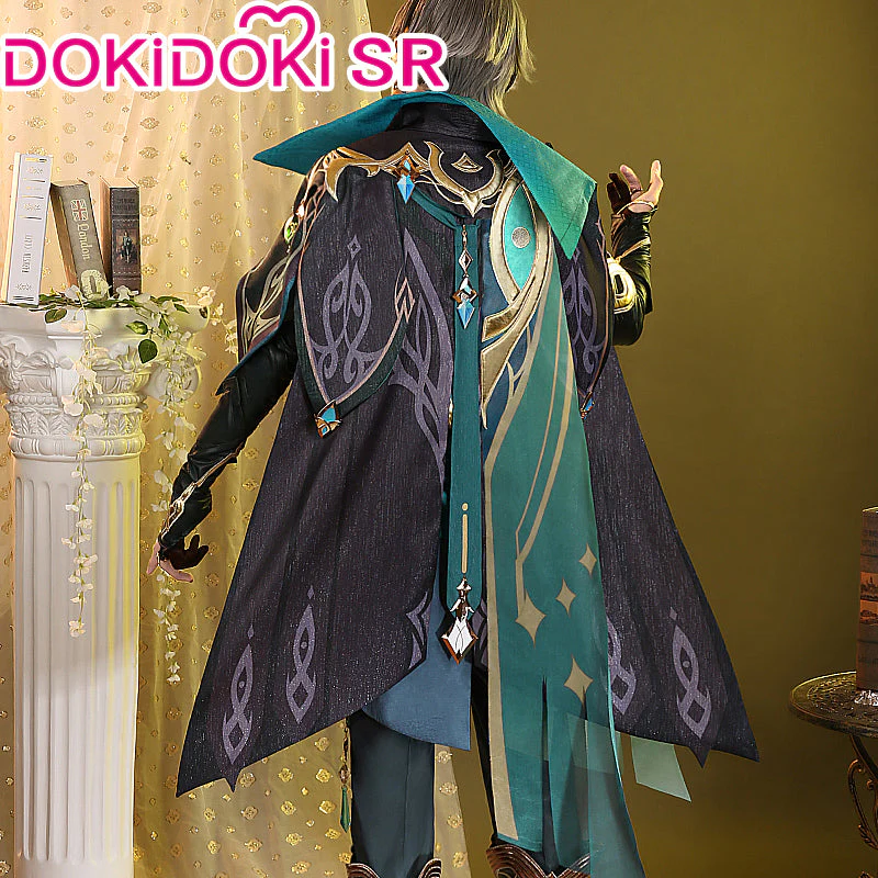 【US/EU LOCAL SHIPPING 】【Size S-3XL】DokiDoki-SR Game Genshin Impact Al Haitham Cosplay Costume / Wig Shu Sumeru Alhaitham - Image 4
