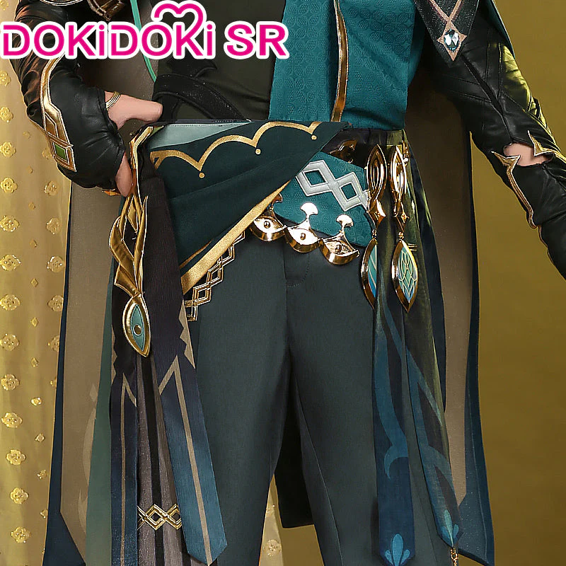 【US/EU LOCAL SHIPPING 】【Size S-3XL】DokiDoki-SR Game Genshin Impact Al Haitham Cosplay Costume / Wig Shu Sumeru Alhaitham - Image 5