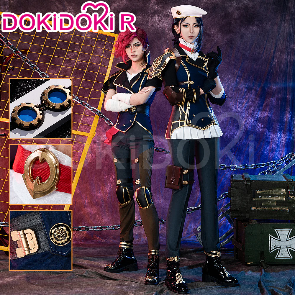 【Ready For Ship】【Size XS-3XL】DokiDoki-R Anime Game Cosplay Cosplay Costume Female Uniform - Image 2