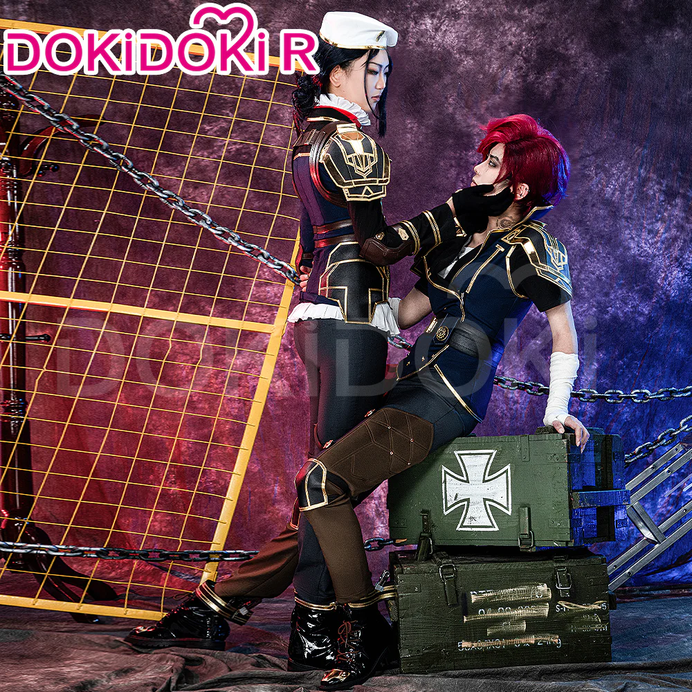 【Ready For Ship】【Size XS-3XL】DokiDoki-R Anime Game Cosplay Cosplay Costume Female Uniform - Image 5