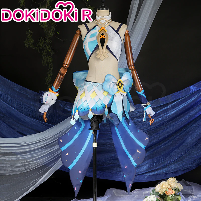 【Size XS-2XL】DokiDoki-R Game Genshin Impact Mualani Cosplay Costume