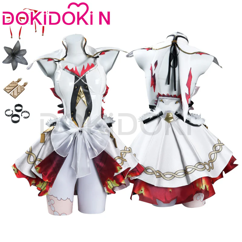 【IN STOCK】【Size XS-3XL】DokiDoki-N Game Wuthering Waves Cosplay  Camellya Costume - Image 4