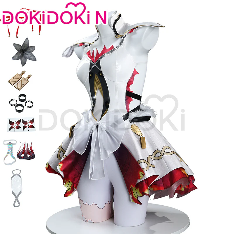 【IN STOCK】【Size XS-3XL】DokiDoki-N Game Wuthering Waves Cosplay  Camellya Costume - Image 5
