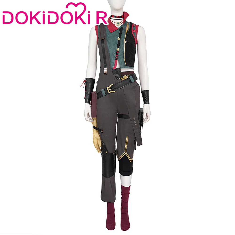 【XS-3XL】DokiDoki-R Anime Cosplay Powderr Costume Waistcoat