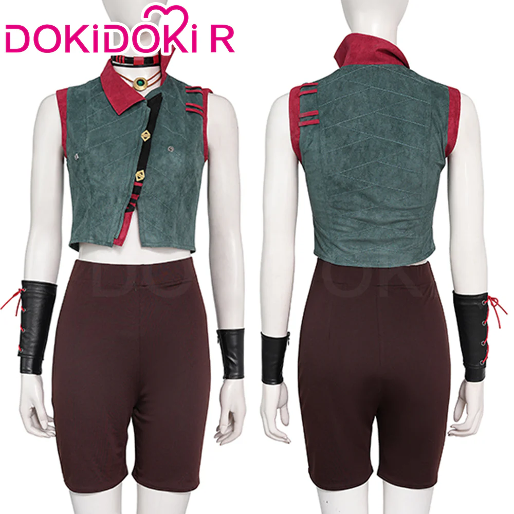 【XS-3XL】DokiDoki-R Anime Cosplay Powderr Costume Waistcoat - Image 3