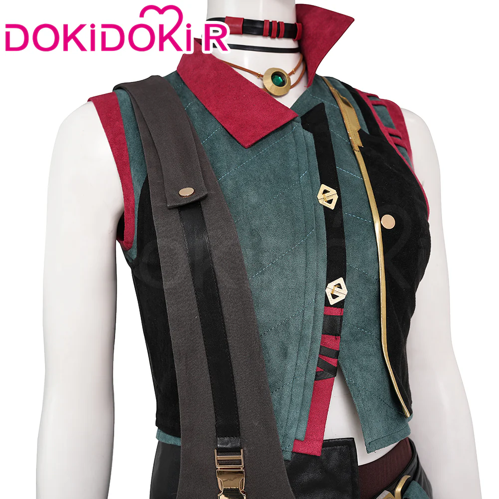【XS-3XL】DokiDoki-R Anime Cosplay Powderr Costume Waistcoat - Image 4