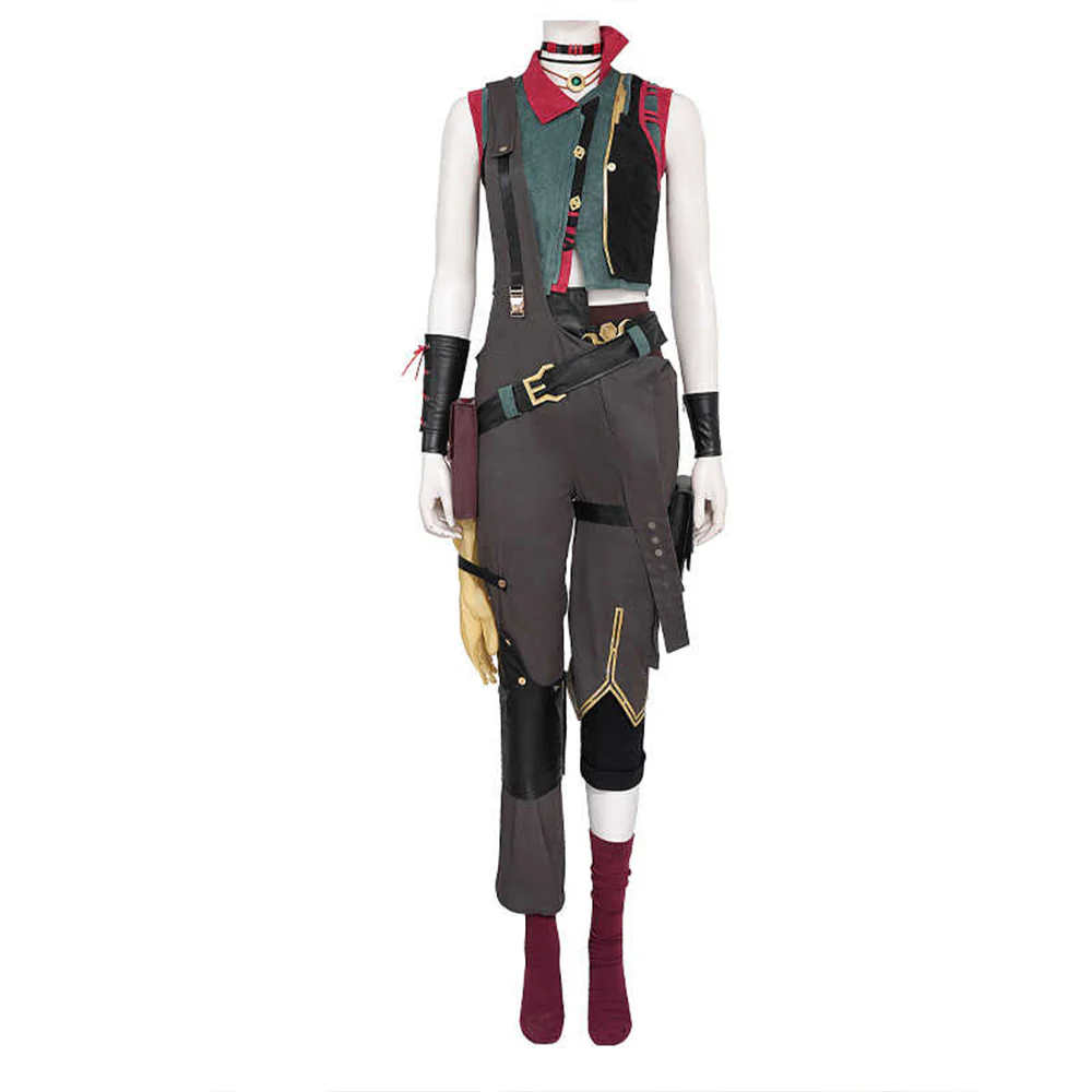 【XS-3XL】DokiDoki-R Anime Cosplay Powderr Costume Waistcoat - Image 5