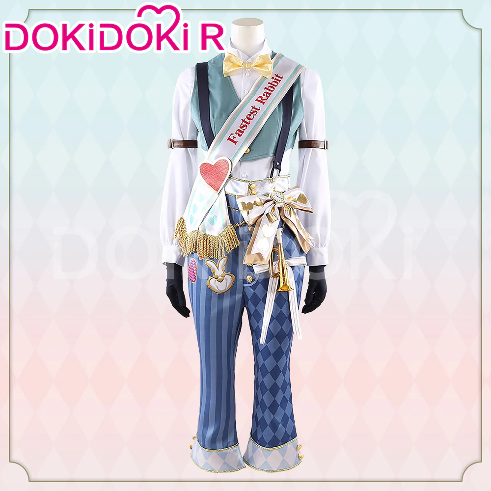【Size XS-3XL】DokiDoki-R Game Cosplay Costume The Queendom of Roses' White Rabbit Festival - Image 3